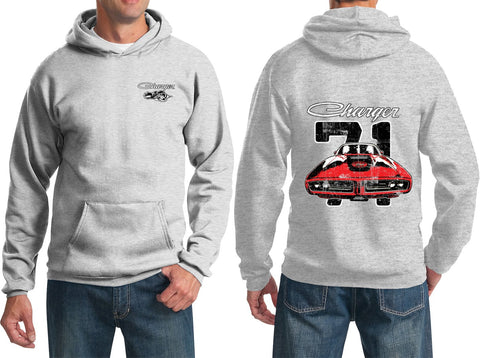 Dodge Hoodie 1971 Charger "71" Hoody Hoodie Sweatshirt ( FRONT & BACK)
